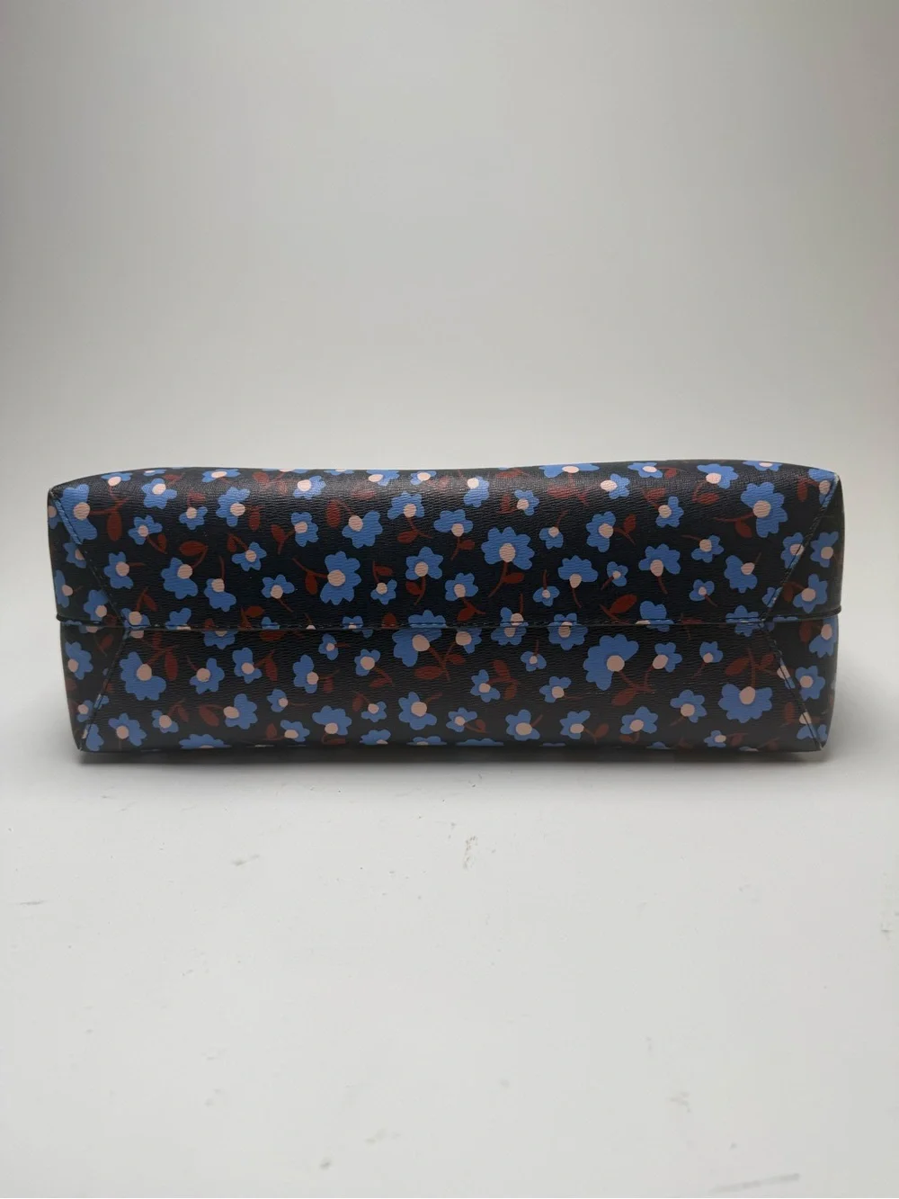 Kate Spade Blue Floral Print Tote Bag - Sleek Everyday Carry
